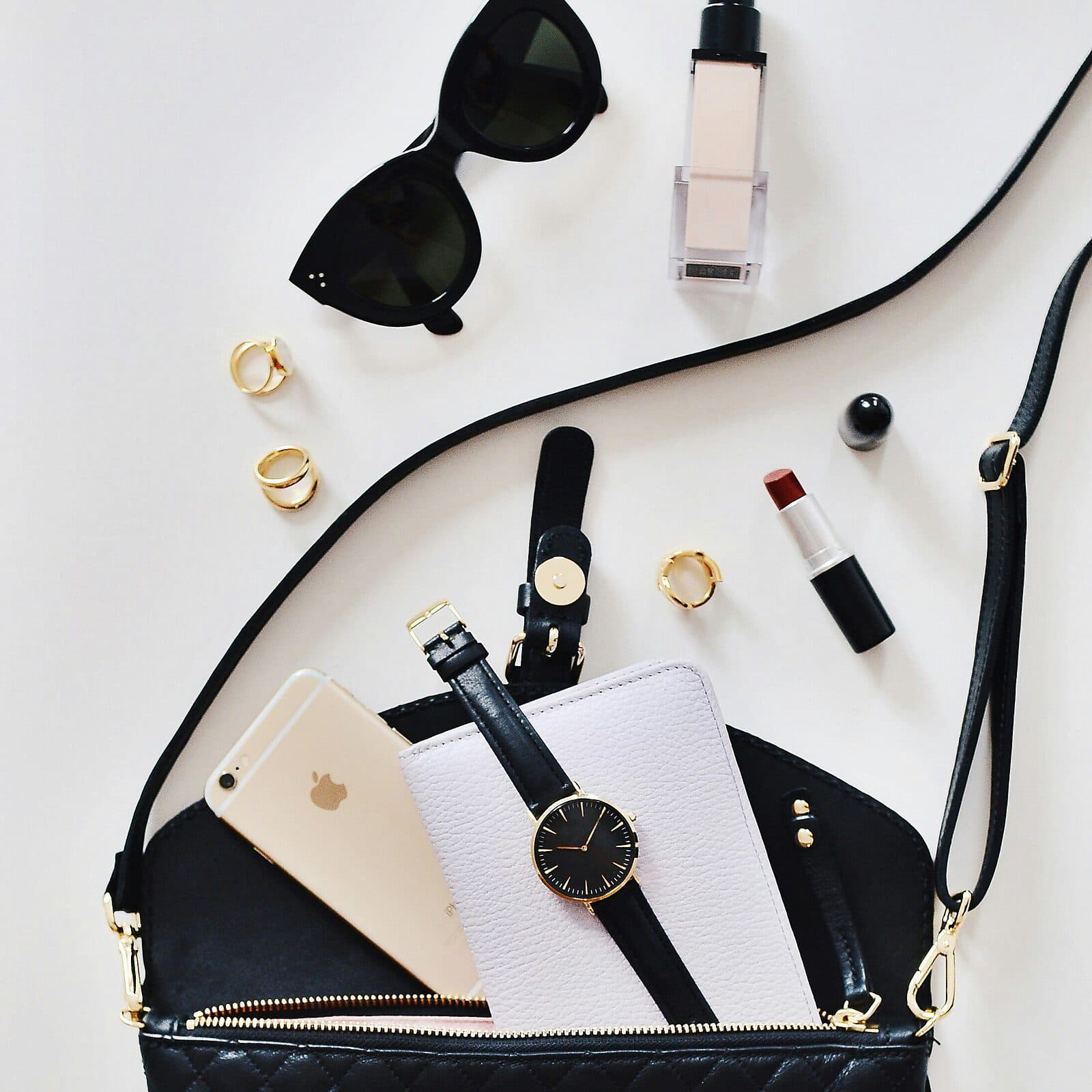 Quilted Crossbody Bag